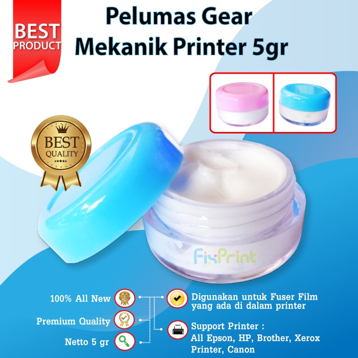 Pelumas Film 5gr Grease Lubricant Fuser Fixing Printer Laserjet 5 gram