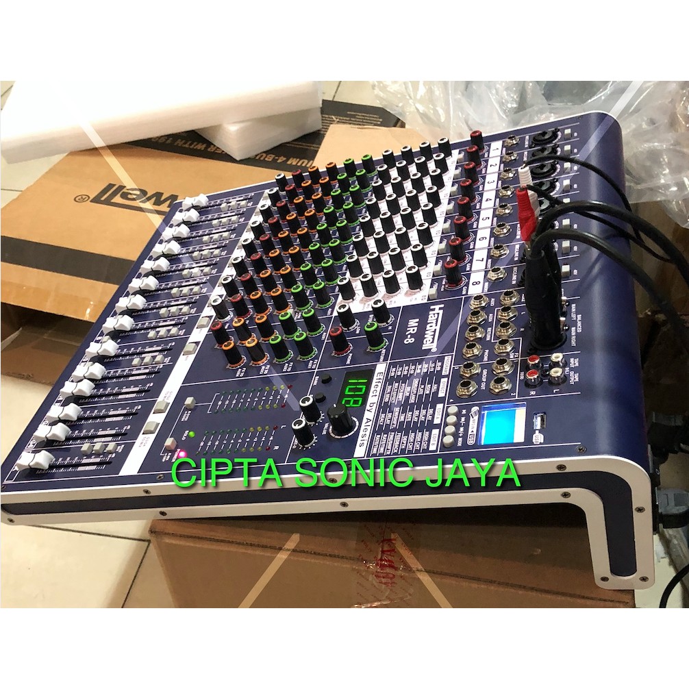 MIXER HARDWELL MR-8 ATAU MR 8