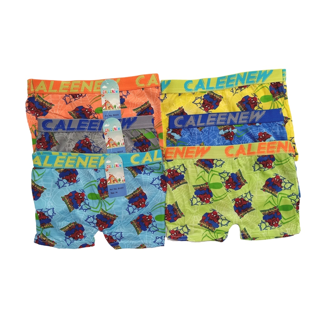 Celana Dalam CD Boxer Anak Laki Laki Cowok Motif Print Size M-L-XL