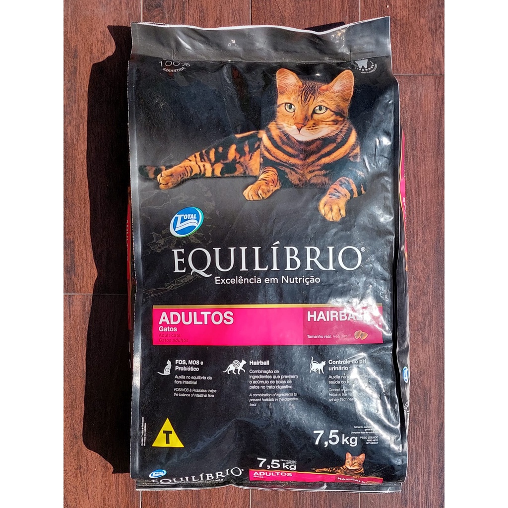 MAKANAN KUCING EQUILIBRIO ADULT 7,5 KG