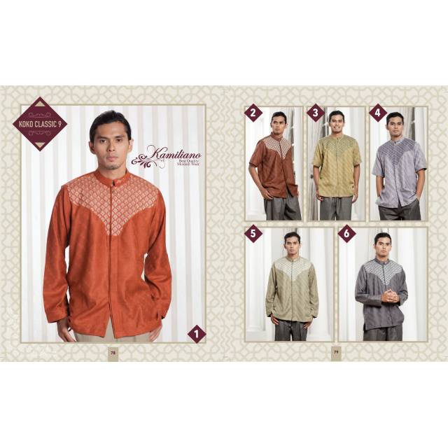 Baju Koko Kamiliano "CLASSIC 9" PANJANG