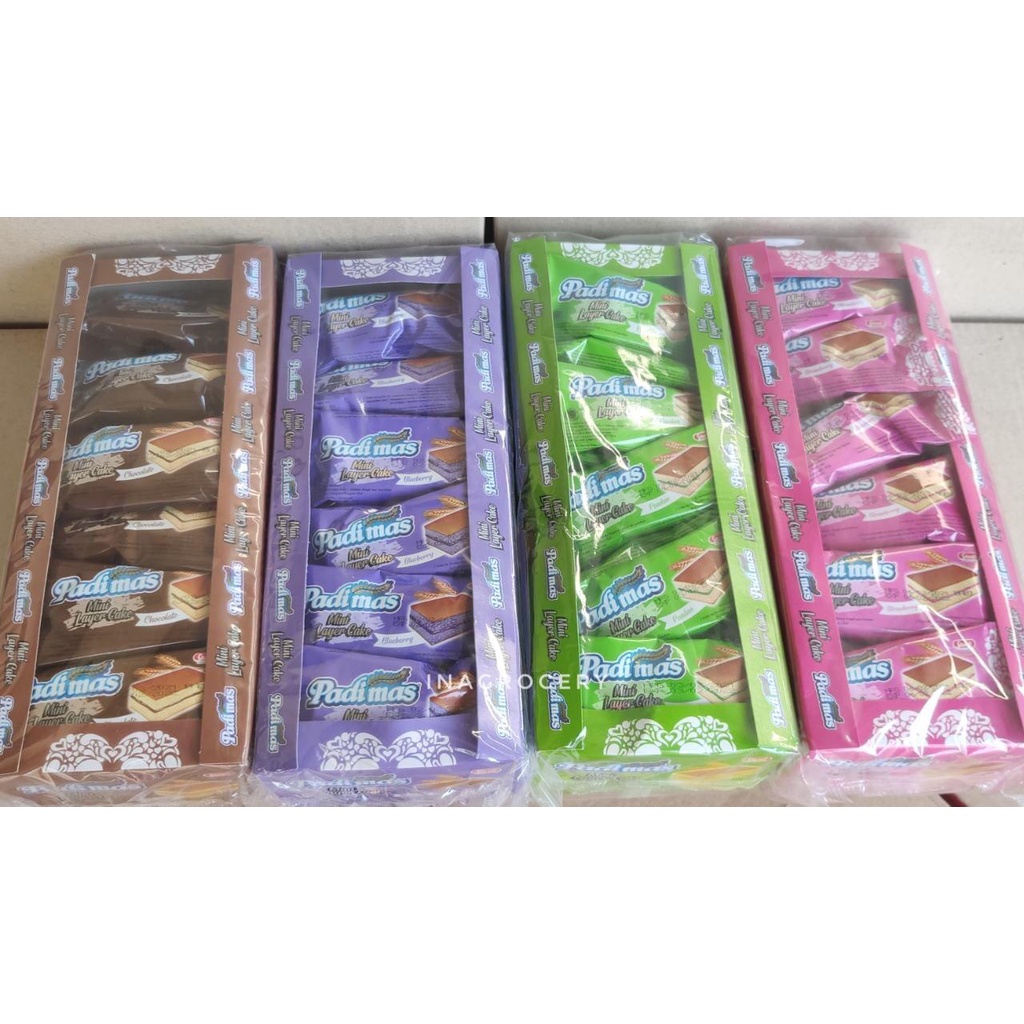 

PADIMAS BOLU LAYER CAKE (ALL VARIANT) 24pcs