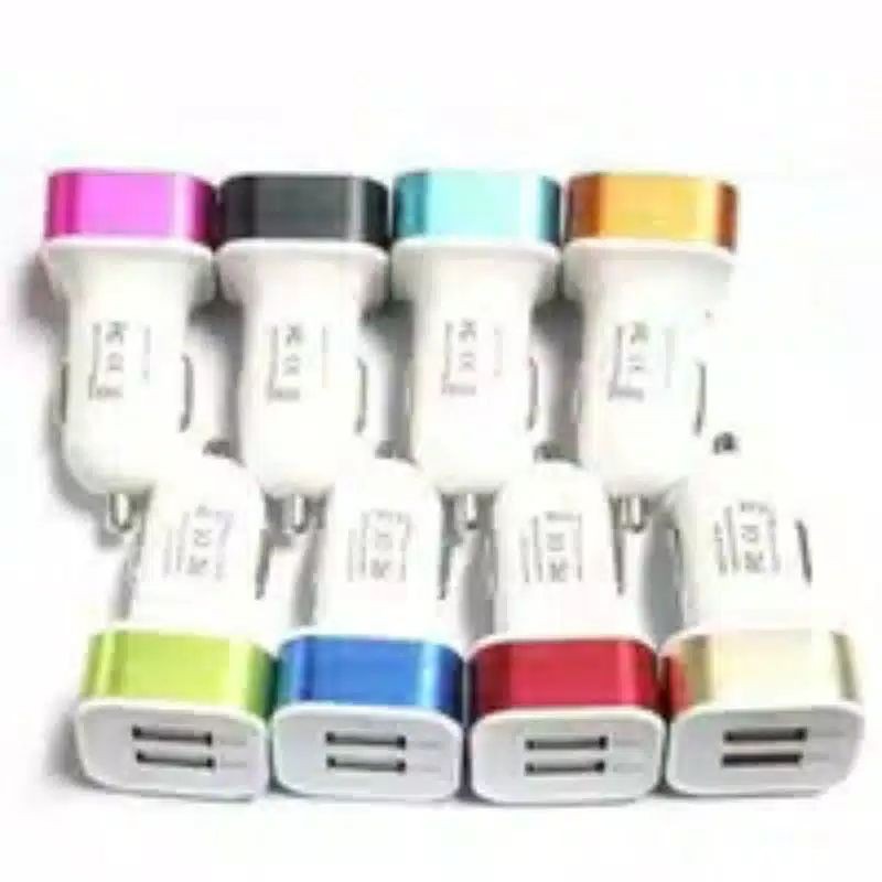 A3 Charger HP di Mobil | Cash Adaptor 2 Port USB | Cas Hape Batok Adaptor