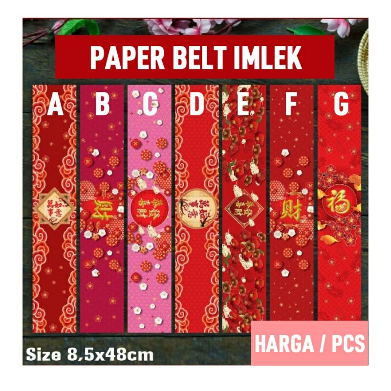 

Paper Belt Imlek Hampers Kado Imlek CNY