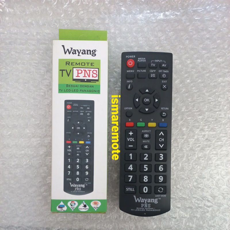 REMOT REMOTE TV PANASONI  MULTI LED LCD TABUNG