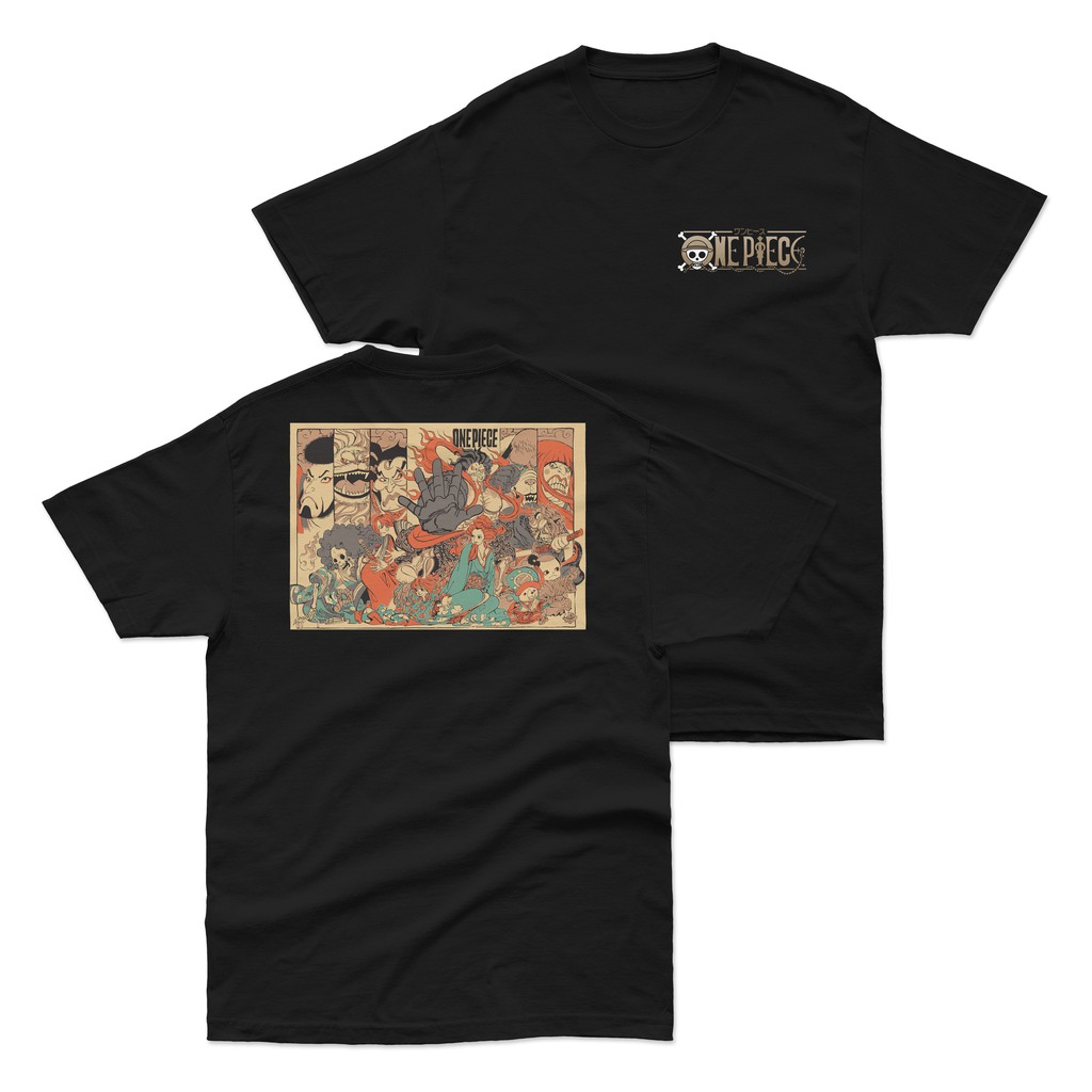 Kaos Anime One Piece Japanese Art