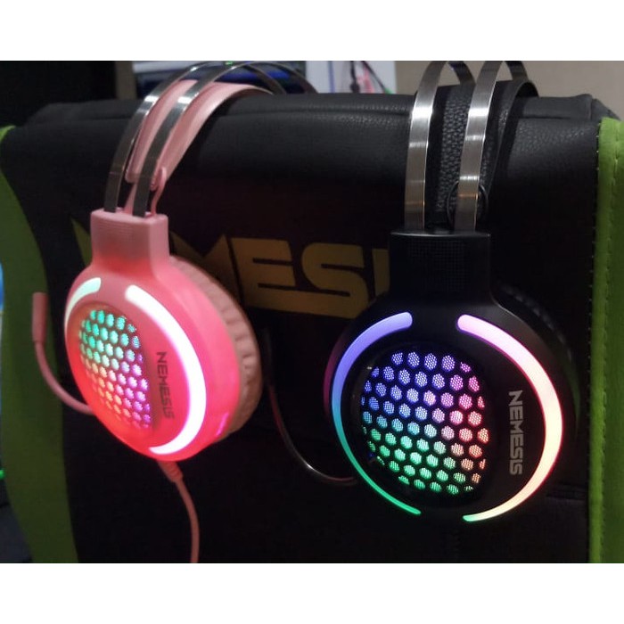 NYK HSN-10 Knight Headset Gaming Jack 3,5mm RGB