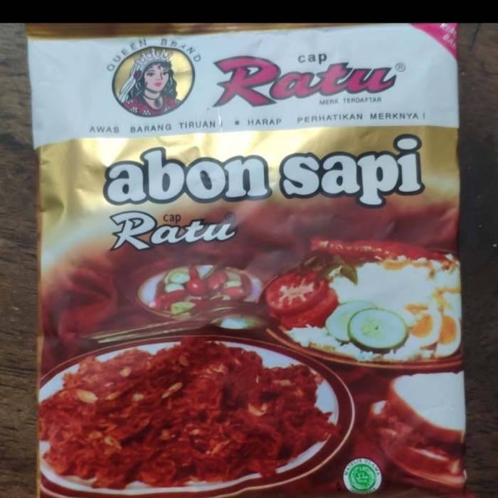 

ABON- ABON SAPI CAP RATU ASLI 90 GRAM -MAKANAN-KERING.