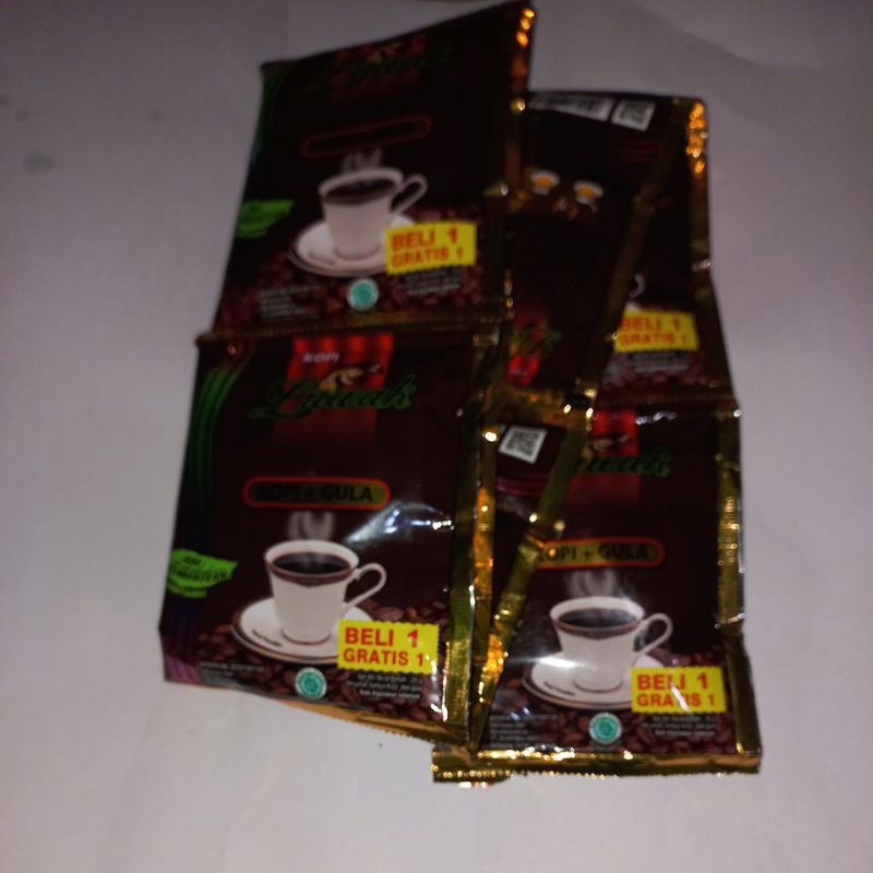 

Kopi Luwak dan gula sachet renceng harga per sachet