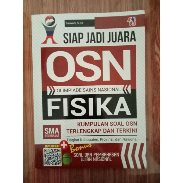 

Preloved OSN Fisika SMA