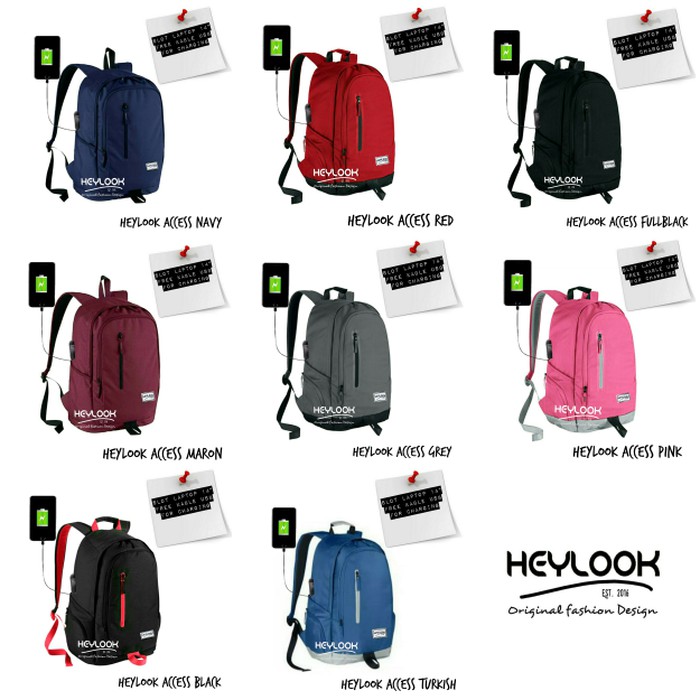 TAS RANSEL HEYLOOK ARRIVAL / TAS BACKPACKER / TAS LAPTOP