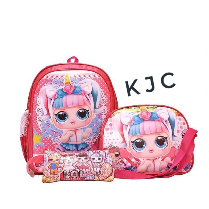 KIANJAYACOLLECTION89 - TAS RANSEL ANAK PEREMPUAN MY LITTLE PONY DAN LOL PALING MURAH !!!