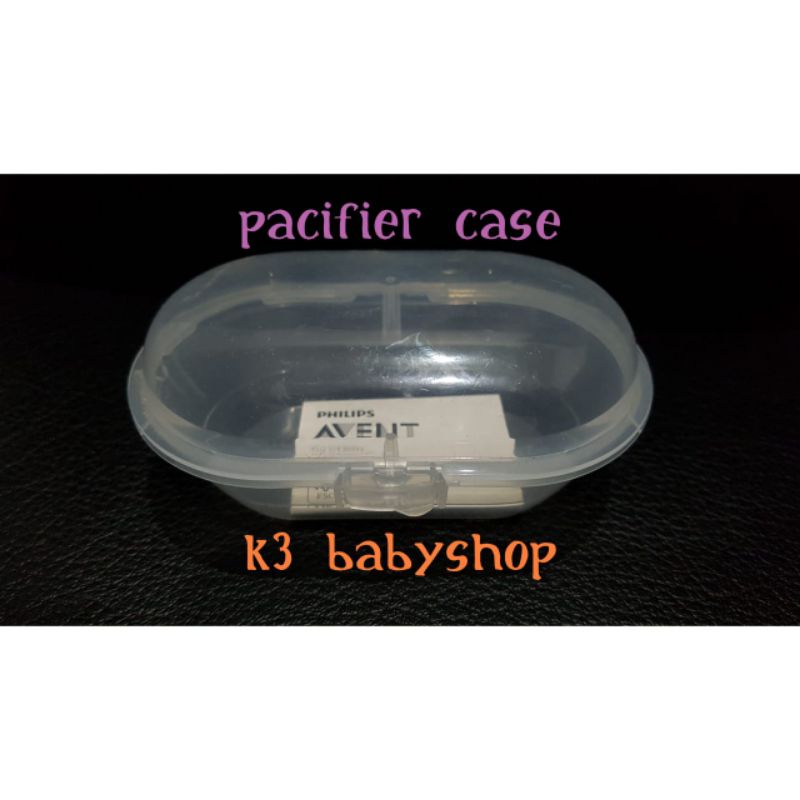 Kotak empeng bayi tempat penyimpanan dot bayi baby pacifier soother storage box kompeng bayi avent original bisa disteril microwave k3 babyshop-3