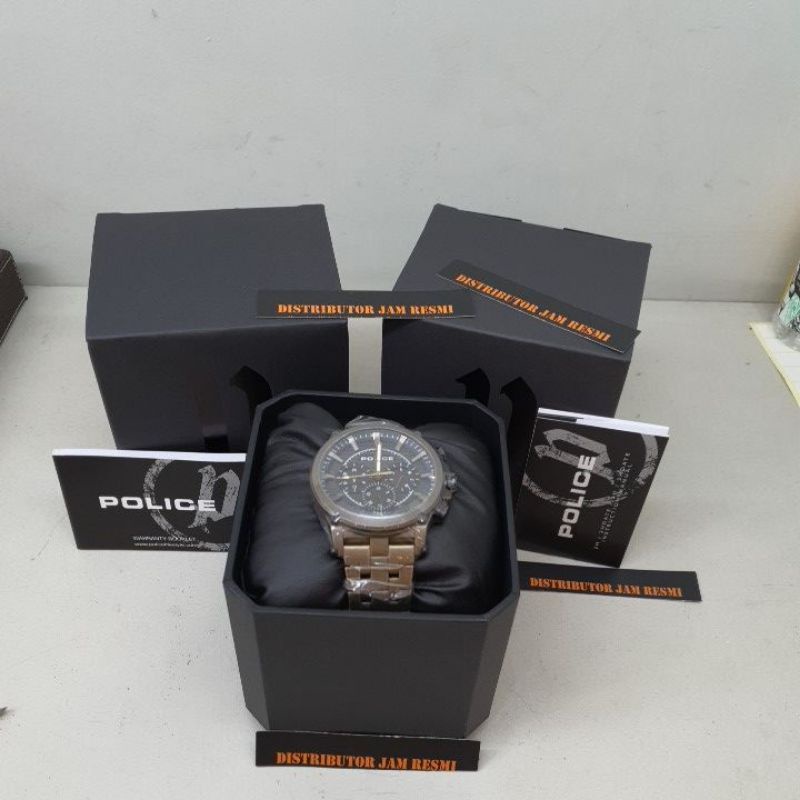 Jam Tangan Pria Police PL.15920JSQG/61M Tembaga Cronograph