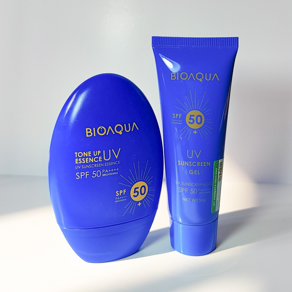 ✿ELYSABETHME✿ Bioaqua sunscreen UV SPF 50++ pelindung wajah dari matahari anti UVA UVB