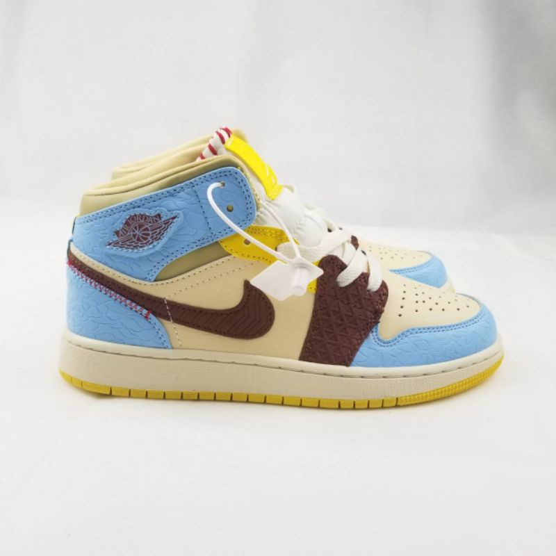 Nike Air Jordan 1 Mid Fearless X Maison chateau Premium