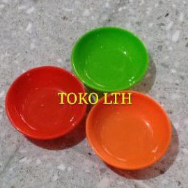 PISIN SAMBAL PLASTIK (PER 12 PCS) / TEMPAT SAMBAL KECIL / PIRING KECIL