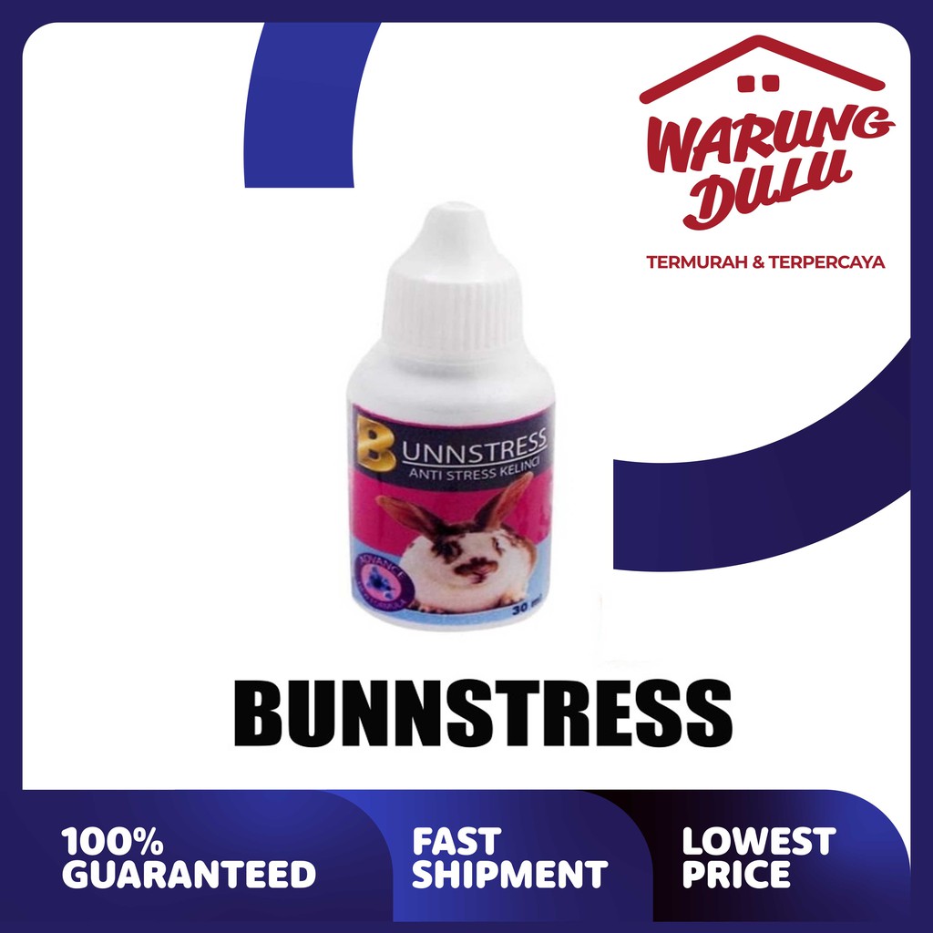 BUNNSTRESS Obat Stress Kelinci Marmut Guiena Pig