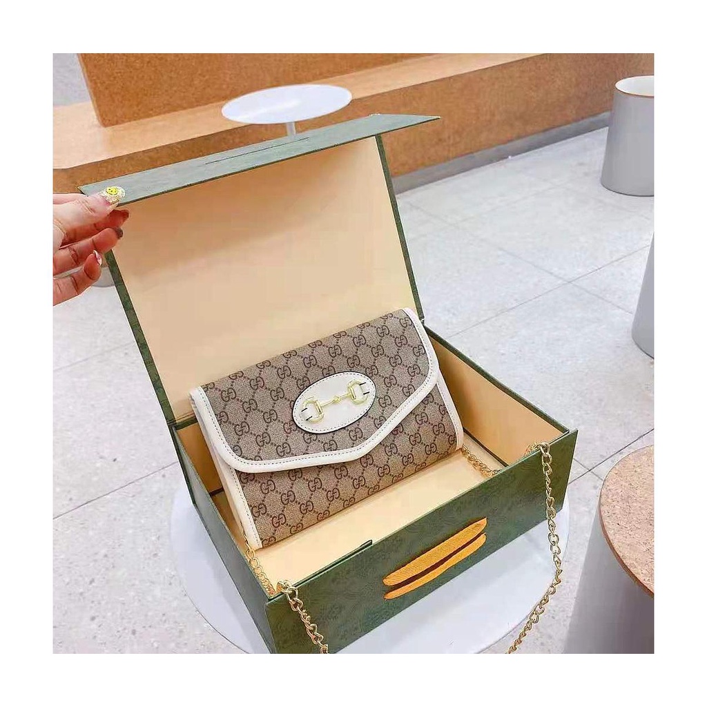 SZA9534 Tas Selempang Wanita Tas Rantai Fashion Import Vintage Monogram Cluth Sling Bag Ready Jakarta Bisa COD (NO BOX)
