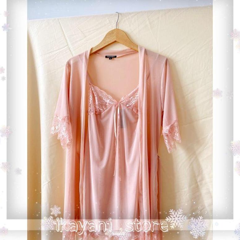 Bisa COD KIMONO LINGERIE BAJU TIDUR SEXY DRESS BIG SIZE BAJU HARAM SEXY JUMBO BAJU DINAS DEPAN SUAMI