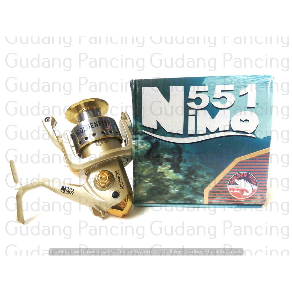 Reel Pancing Golden Fish Nimo 551