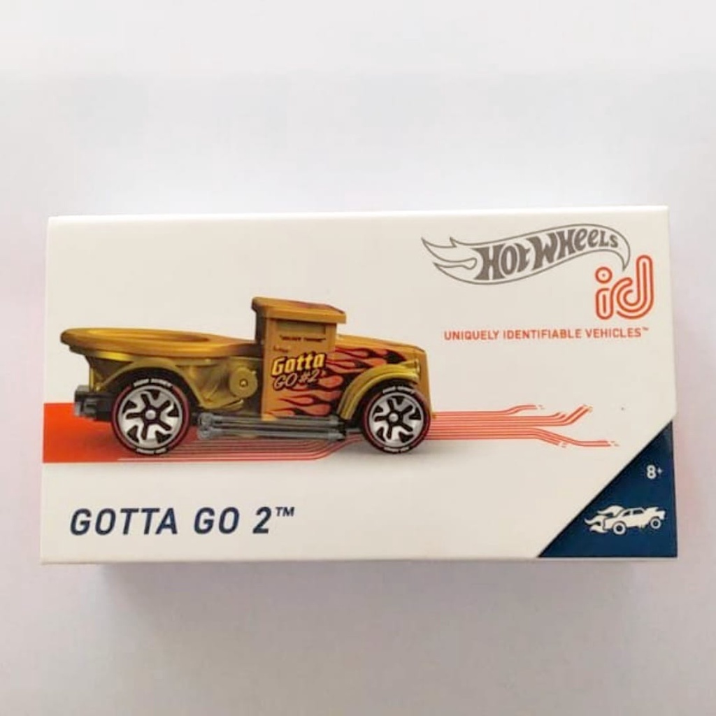 Diecast Hot Wheels GOTTA GO 2 Gold HW ID Hotwheels Mobil Mainan Anak Scanable Mix A 2021