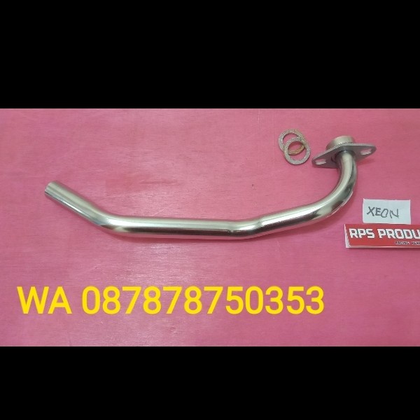 Leher Knalpot Standar Yamaha Xeon Karbu