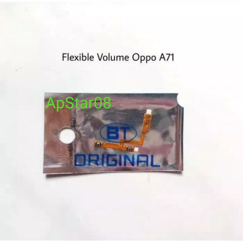 FLEXIBLE FLEXIBEL Tombol VOLUME OPPO A71 ORIGINAL Flexible Tombol Suara Oppo A71