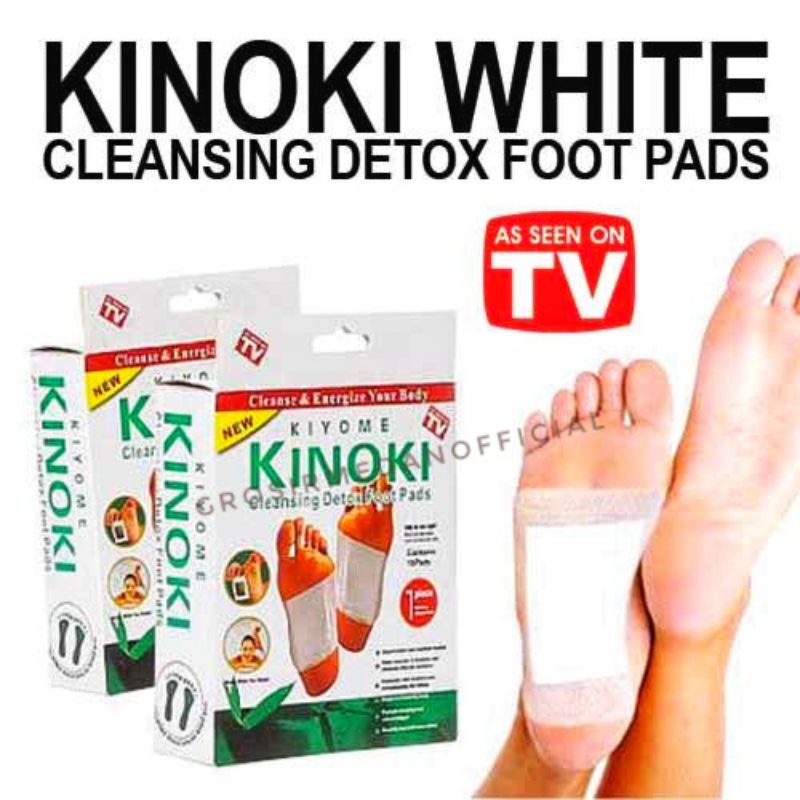 KINOKI DETOX FOOT PADS - KOYO KAKI KINOKI PENGHILANG RACUN TUBUH