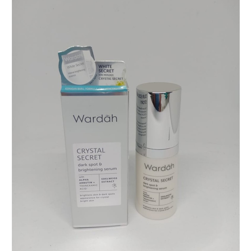 WARDAH CRYSTAL SECRET DARK SPOT &amp; BRIGHTENING SERUM 20 ML @MJ