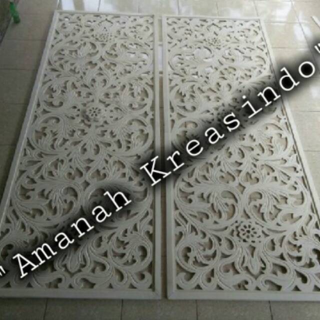 Ukiran Karet Spon Dekorasi