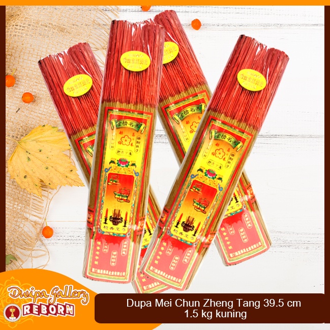 Dupa/hio Wangi Harum Mei Chun Zheng Tang 39.5 cm 1.5 kg Kuning