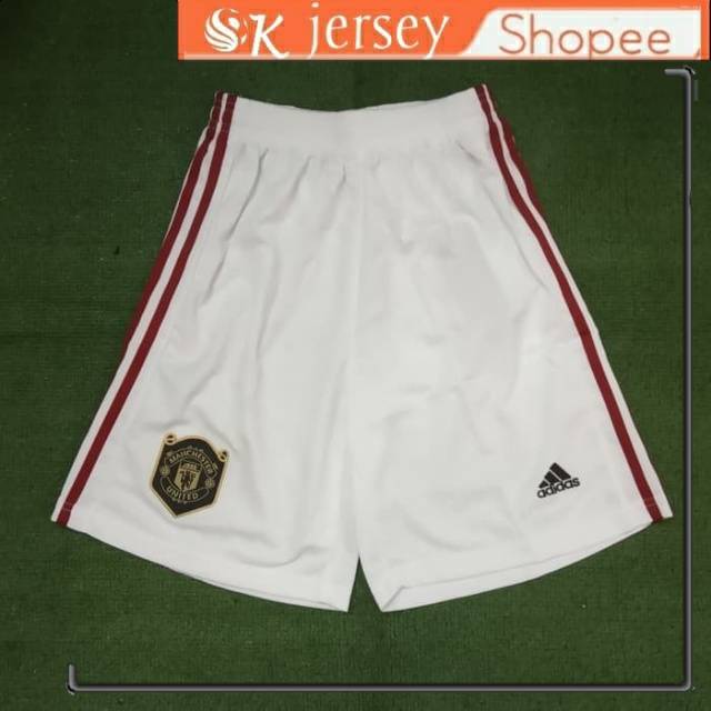 CELANA BOLA MANCHESTER UNITED HOME PUTIH 2019/2020 GRADE ORI