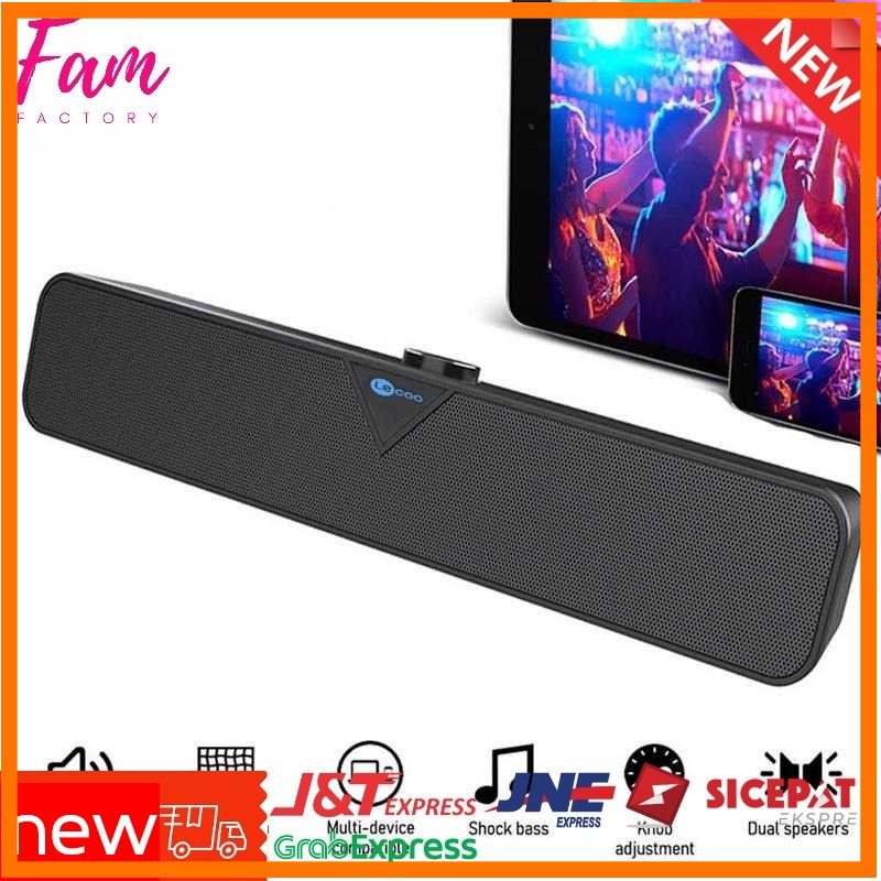 Lenovo Lecoo Soundbar Speaker Dynamic Sound 6W Wired Version - DS102