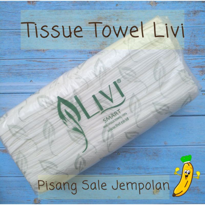 Jual Tissue Livi Towel Kitchen Tisu Dapur Tebal Serap Minyak Shopee