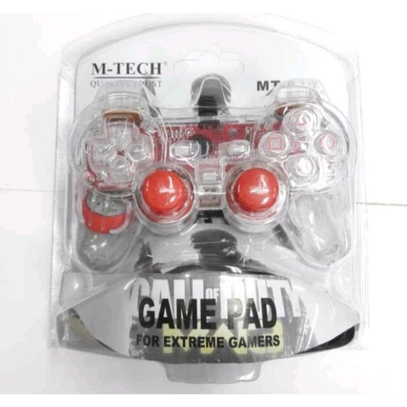 Gampad M-tech Single Getar /stick Computer PC/Laptop Transpara original