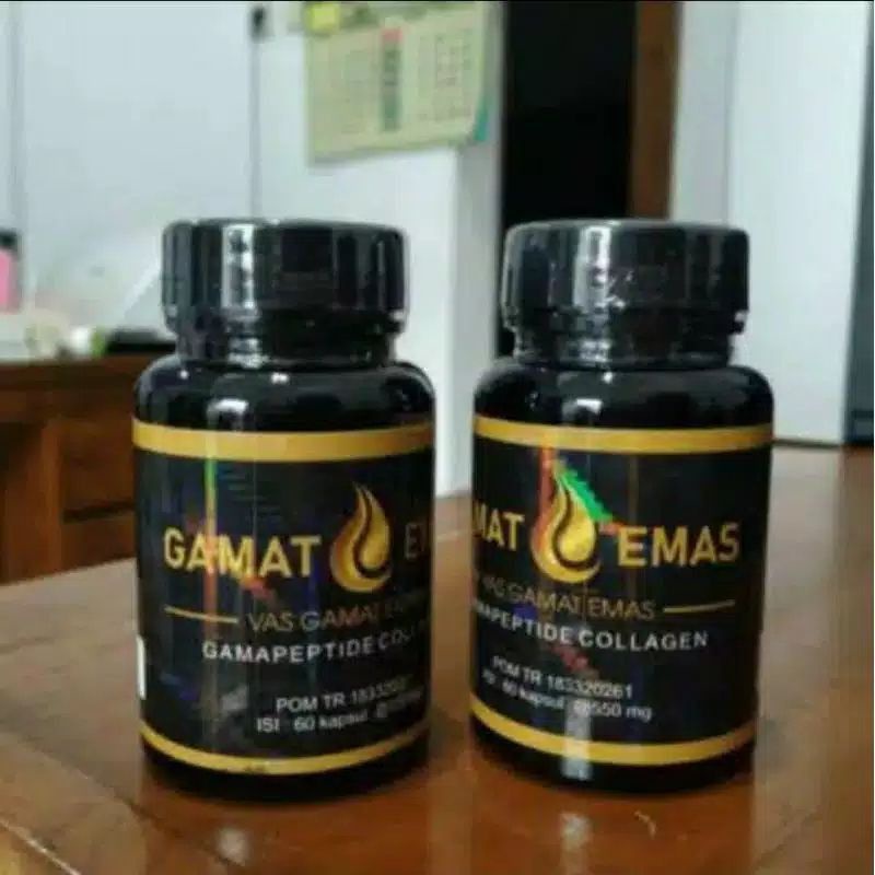 Vas Gamat Emas Collagen Original / Vas Gamat Emas Collagen Suplemen Pemutih Kulit