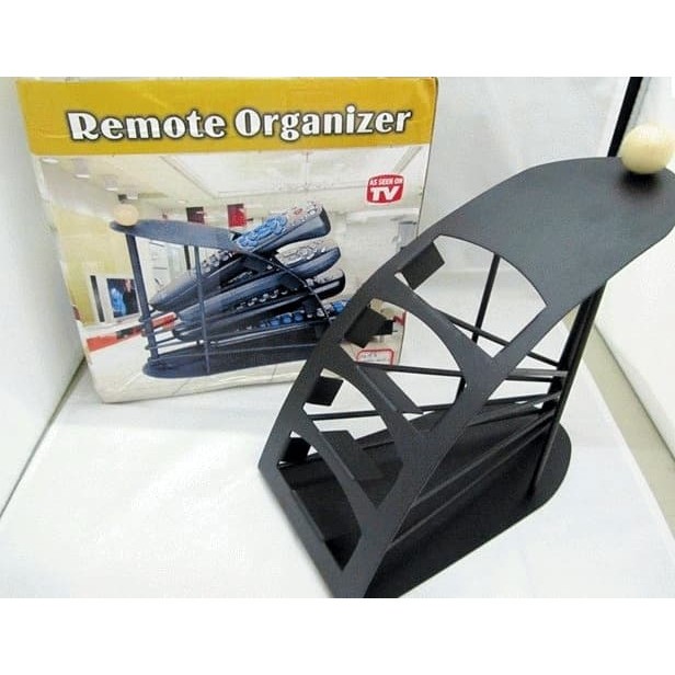 Rak Remot Susun Tingkat Bahan Besi - Remote TV DVD AC Organizer Holder