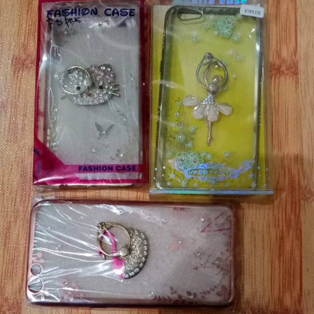 Case diamond+ring F3+ Oppo