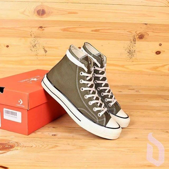 Sepatu Converse 70s Hi Herbal Green - Premium Original