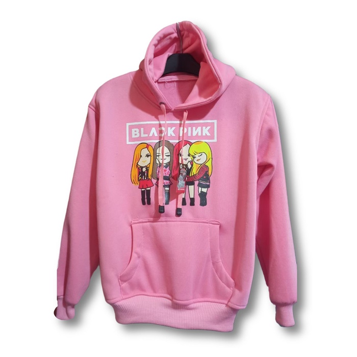 JAKET HOODIE ANAK BLACKPINK JACKET ANAK SWEATER ANAK PEREMPUAN - BLACKPINK, S
