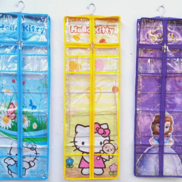 rak gantungan jilbab hanger /lemari hijab /penyimpanan jilbab