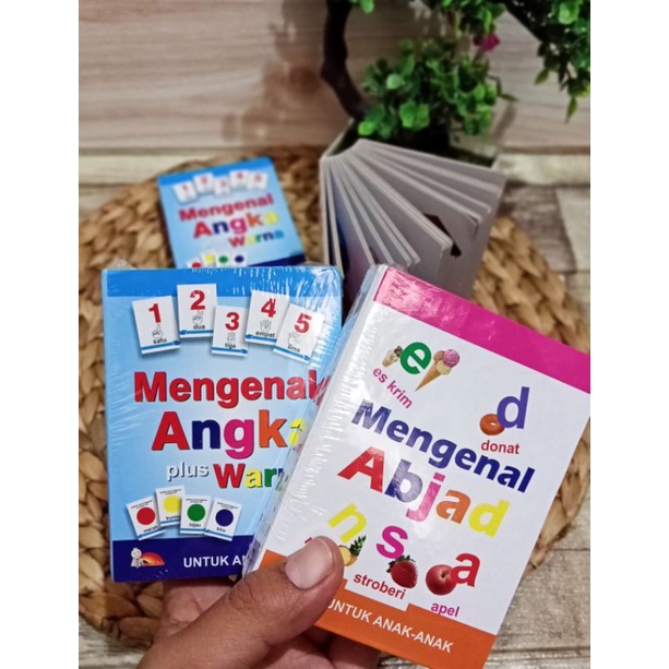 

flashcard angka,huruf,hijaiyah.original SNI