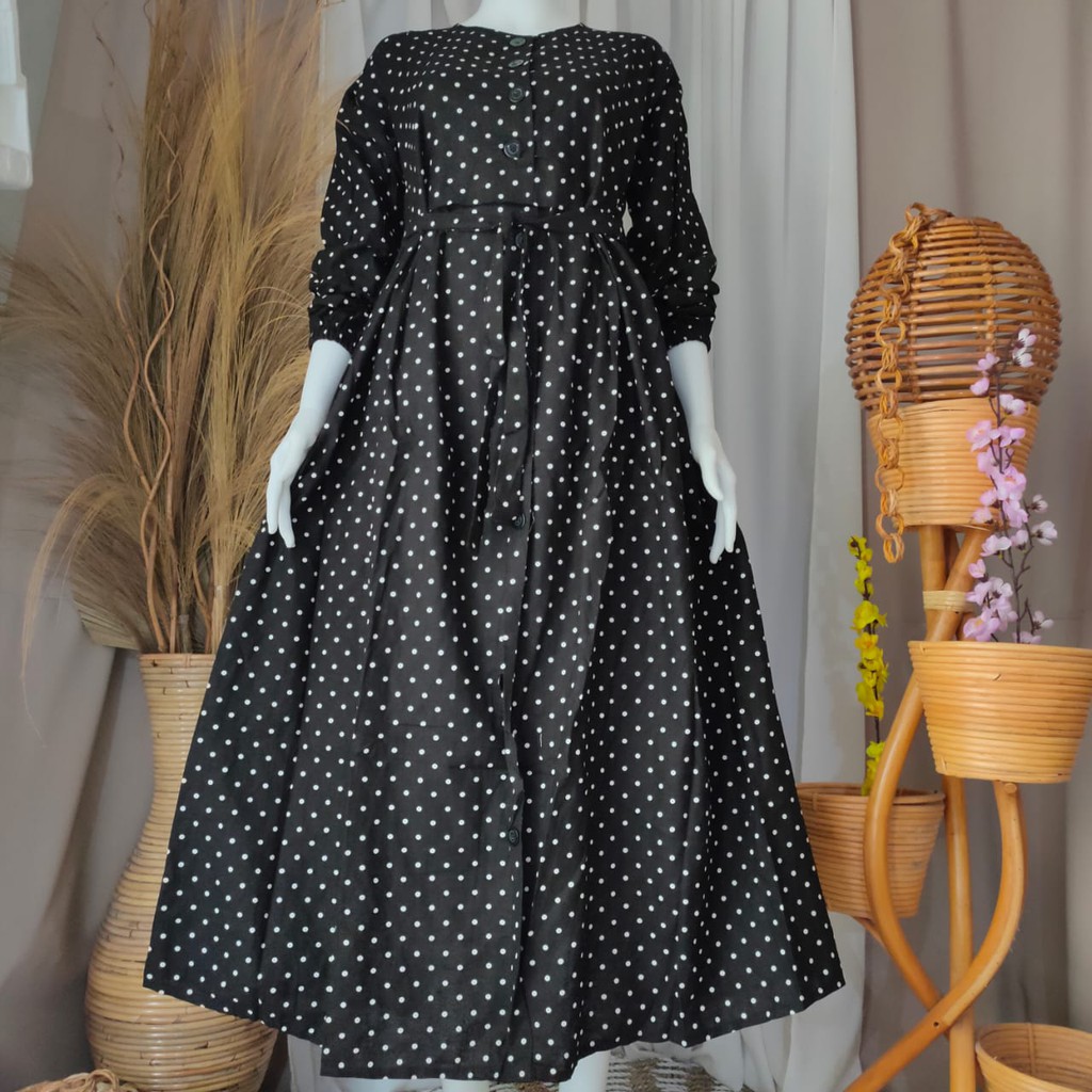 GAMIS LINEN PREMIUM TERBARU/GAMIS KATUN LINEN TERBARU