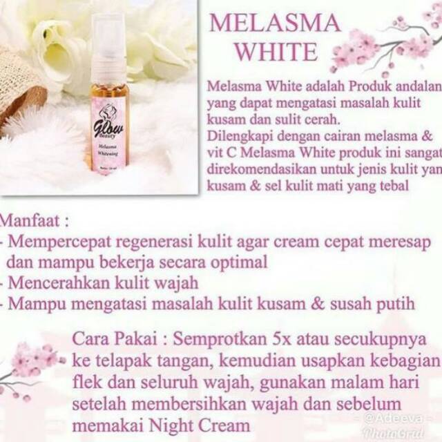 

Glowbeauty MELASMA WHITE