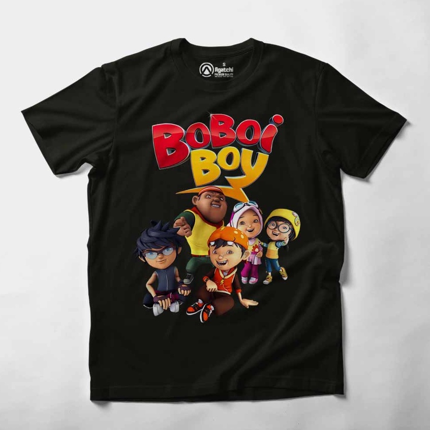 Kaos Atasan Anak Laki Laki Kids T Shirt BoboiBoy And Friend