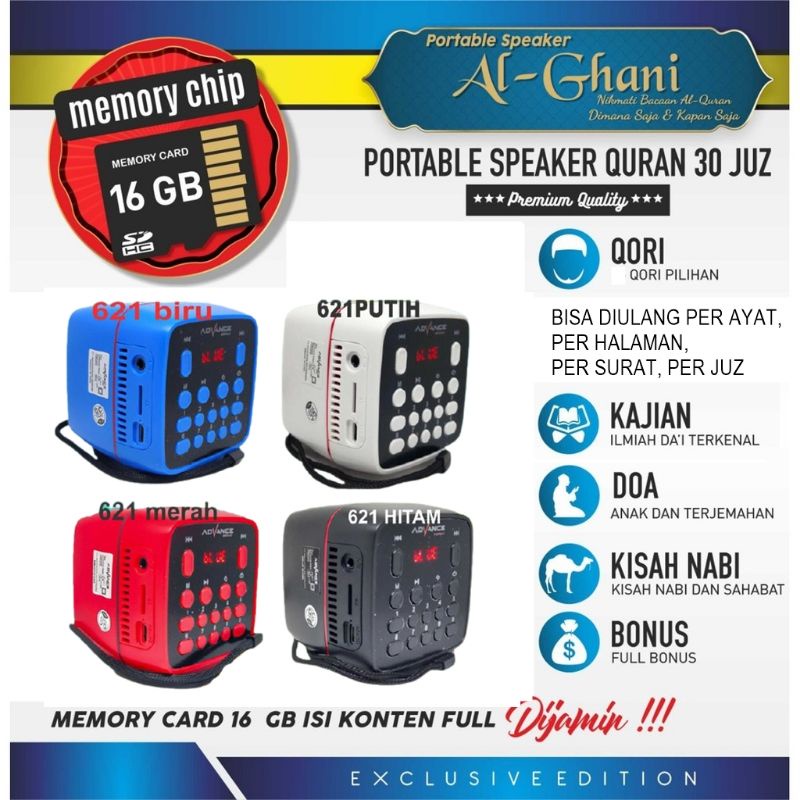 Murotal speaker qur an 30 juz Speaker Alquran anak Speaker Alquran dewasa speaker murottal speaker t
