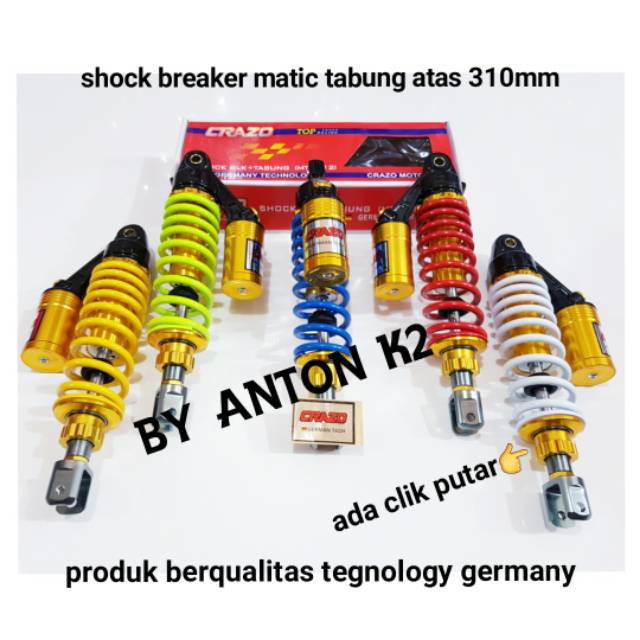 SHOCK BREAKER TABUNG BELAKANG VARIASI MOTOR BEAT/BEAT KARBU/BEAT FI/BEAT ESP ISS/BEAT STREET/BEAT PO