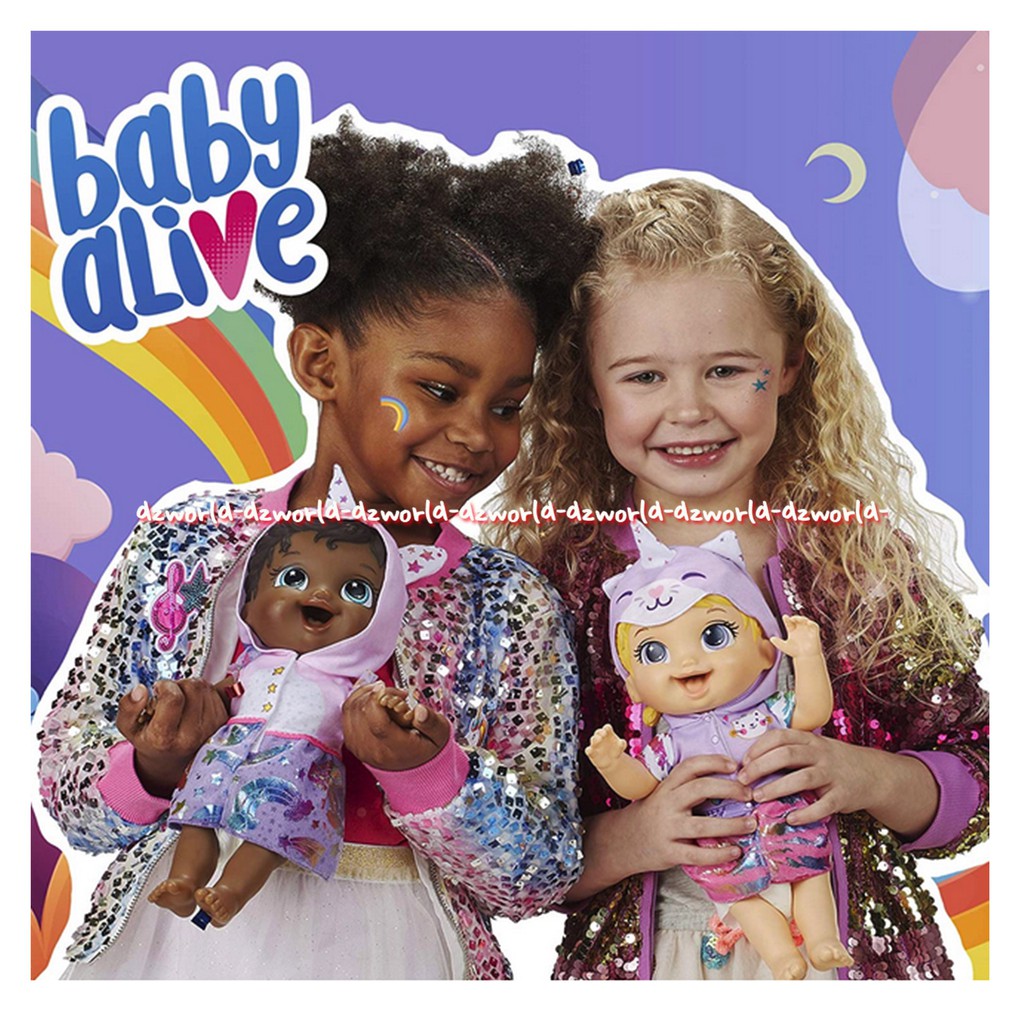 Baby Alive Tinycorns Bebe Mini Doll Unicorn Accesories Drink