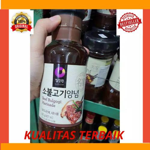 

New CHUNG JUNG ONE beef bulgogi marinade 500gr 407ml